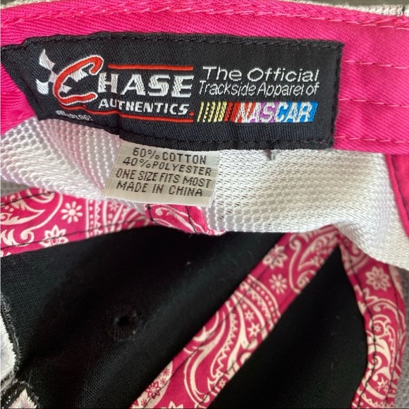 🔥5/$25 Chase Authentics Danica Patrick #10 Stewart-Hass NASCAR Racing Cap Hat OS - Picture 12 of 14
